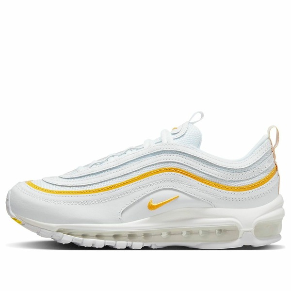 Nike ナイキ レディース スニーカー 【(WMNS) Nike Air Max 97 'White University Gold' DM8268-100】 サイズ US_6(23.0cm)|asty