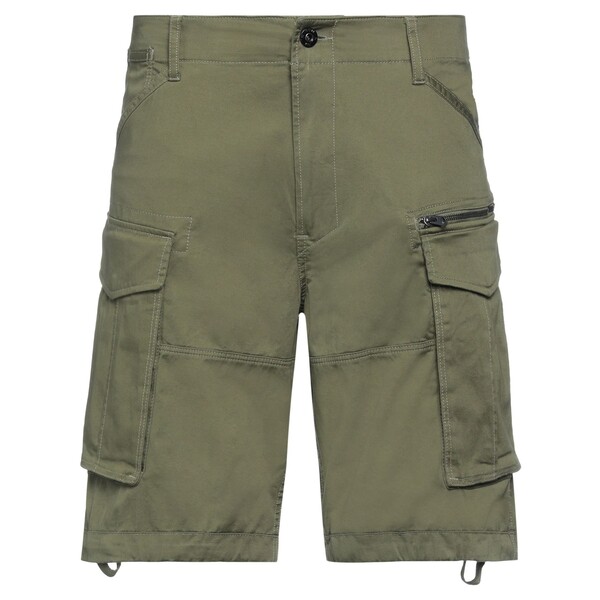 【送料無料】 ジー メンズ カジュアルパンツ ボトムス Shorts & Bermuda Shorts Green｜asty