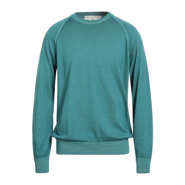 【貨物輸送無料】 フィリッポ デ ラウレンティス メンズ 編み物\u0026スウェーター アウター Sweaters Green