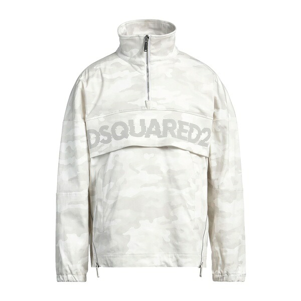 【送料無料】 ディースクエアード メンズ ジャケット&ブルゾン アウター Jackets White|asty
