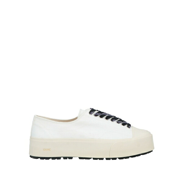 【貨物輸送無料】 オーエーエムシー メンズ スニーカー シューズ Sneakers White