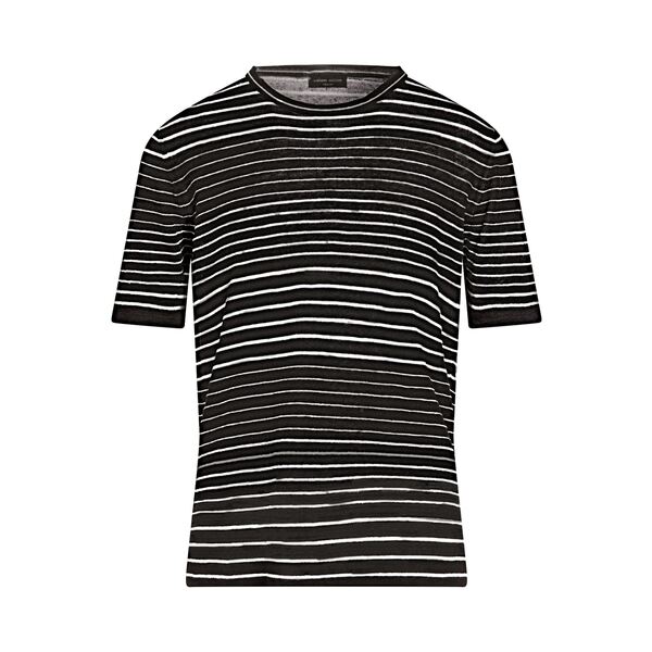 【貨物輸送無料】 ロベルトコリーナ メンズ 編み物\u0026プルオーバー アウター Sweaters Black