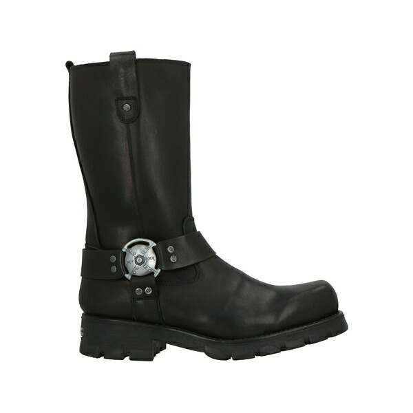 【貨物輸送無料】 ニュー鍵を掛ける メンズ ブーツ シューズ Boots Black