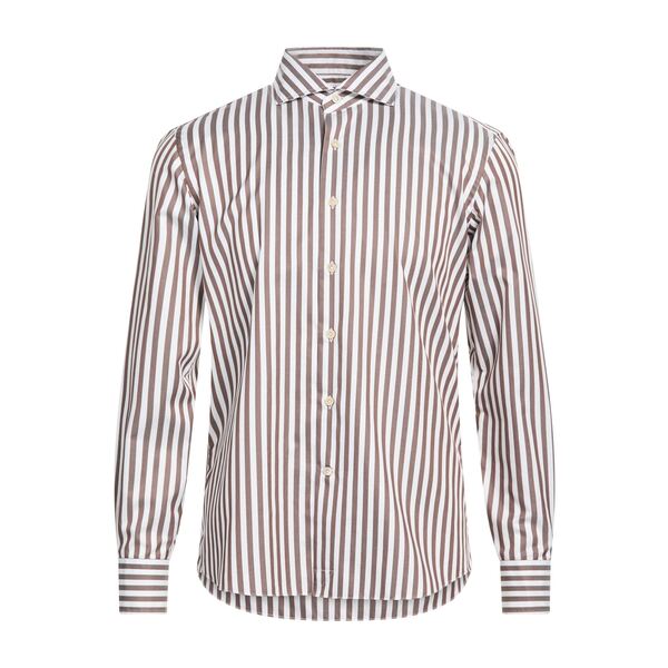 【貨物輸送無料】 アレッサンドロゲラルディ メンズ プルオーバー トップス Shirts Brown