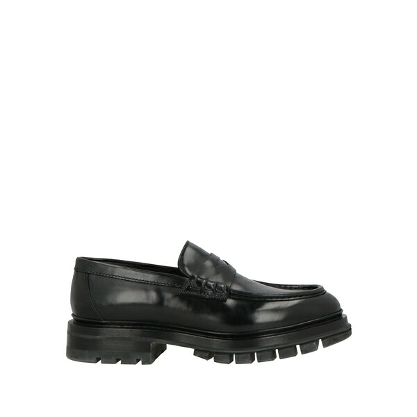 【貨物輸送無料】 サントーニ メンズ スリッポン・ローファー シューズ Loafers Black