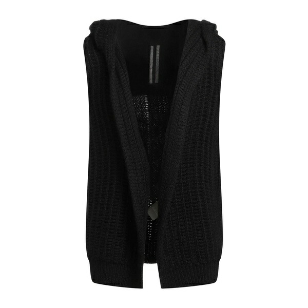 【貨物輸送無料】 リックオウエンス メンズ 編み物\u0026ティーシャツ アウター Cardigans Black