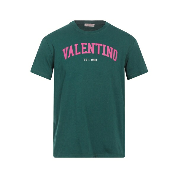 【貨物輸送無料】 ヴァレンティノ ガラヴァーニ メンズ プルオーバー トップス T-shirts Green