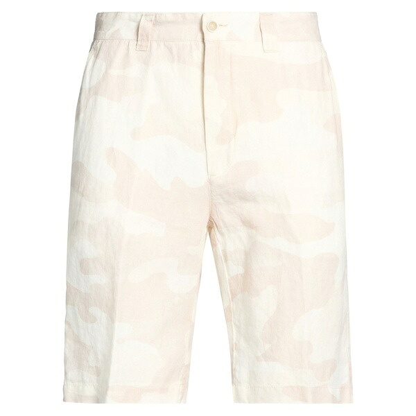 【送料無料】 １２０％リノ メンズ カジュアルパンツ ボトムス Shorts & Bermuda Shorts Beige｜asty