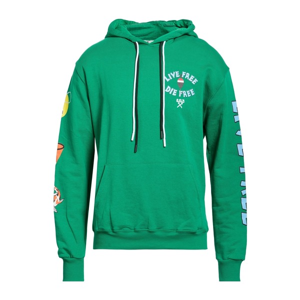 【送料無料】 ヴェルナ メンズ パーカー・スウェットシャツ アウター Sweatshirts Green｜asty