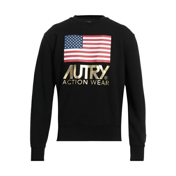 【貨物輸送無料】 オートリー メンズ パーカー・スウェットシャツ アウター Sweatshirts Black