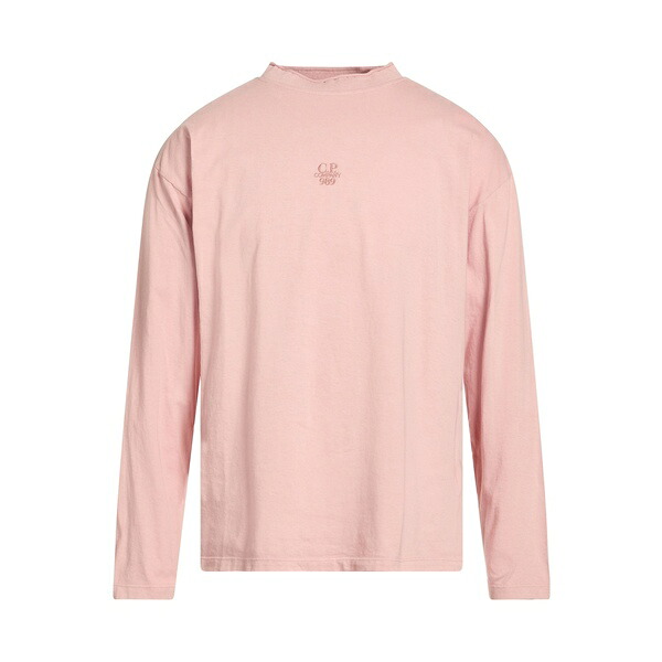 【送料無料】 シーピーカンパニー メンズ Tシャツ トップス T-shirts Pink|asty