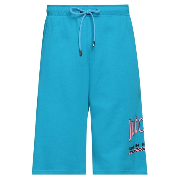 【送料無料】 ロベルトカヴァリ メンズ カジュアルパンツ ボトムス Shorts & Bermuda Shorts Azure｜asty