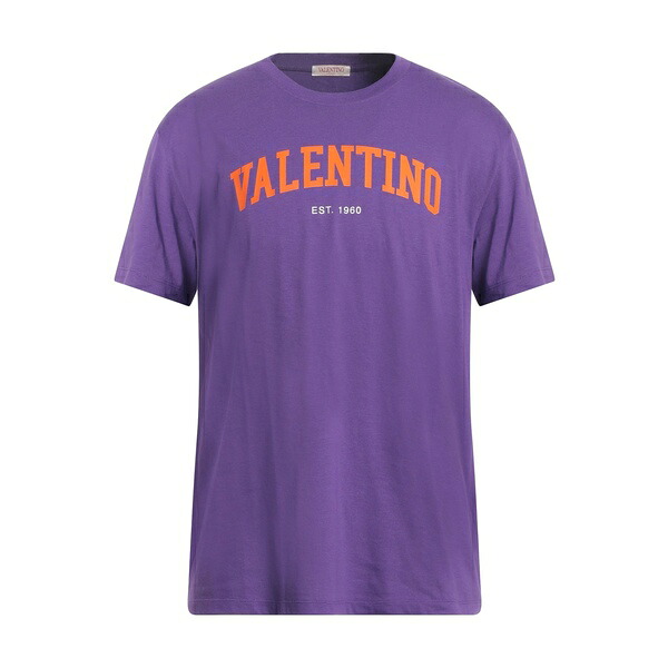 【貨物輸送無料】 ヴァレンティノ ガラヴァーニ メンズ プルオーバー トップス T-shirts Purple