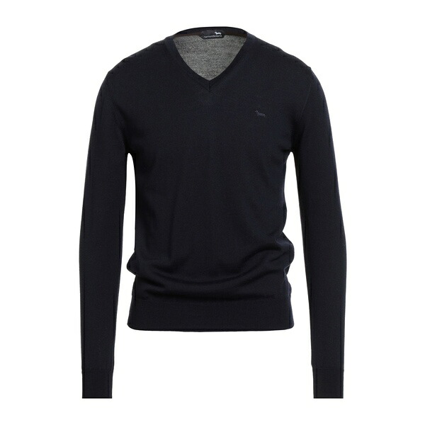 【送料無料】 ハーモント & ブレイン メンズ ニット&セーター アウター Sweaters Blue｜asty