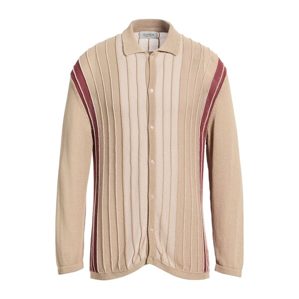 【貨物輸送無料】 ラネウス メンズ ジレー アウター Cardigans Beige