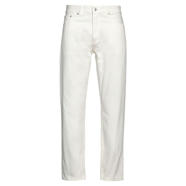 【送料無料】 メゾン キツネ メンズ デニムパンツ ボトムス Jeans White|asty