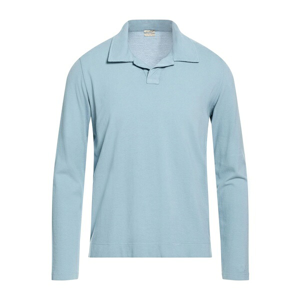 【貨物輸送無料】 マッシモ アルバ メンズ プルオーバー トップス Polo shirts Azure