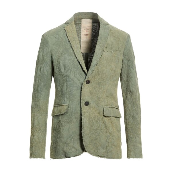 【送料無料】 メッサジェリエ メンズ ジャケット&ブルゾン アウター Blazers Green|asty