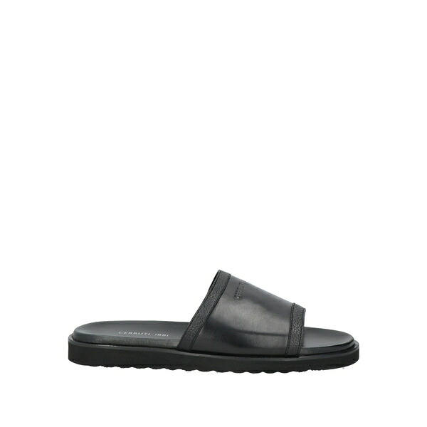 【貨物輸送無料】 チェルッティ 1881 メンズ サンダル シューズ Sandals Black