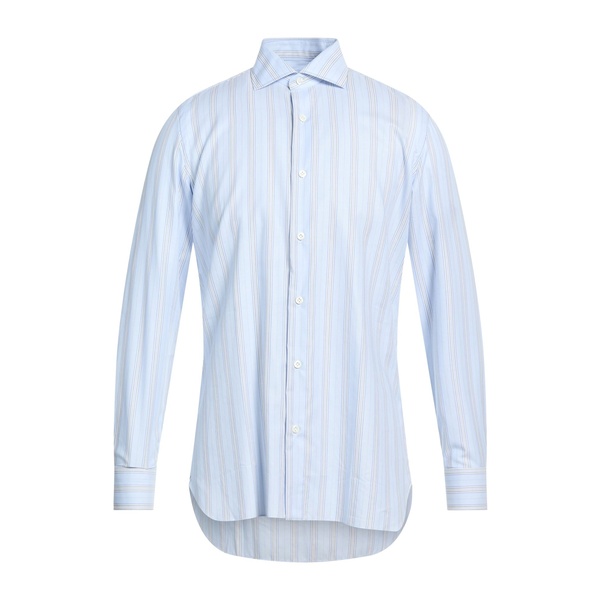 【送料無料】 ジャンパオロ メンズ シャツ トップス Shirts Azure|asty