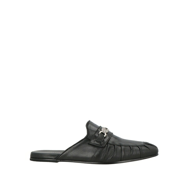 【貨物輸送無料】 ジーオーバーニー・コンティー メンズ サンダル シューズ Mules \u0026 Clogs Black