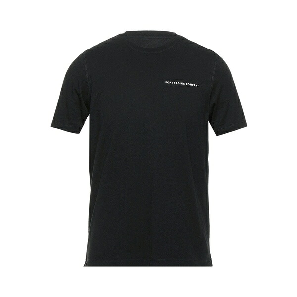 【送料無料】 ポップトレーディングカンパニー メンズ Tシャツ トップス T-shirts Black｜asty 8,954円