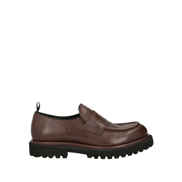 【貨物輸送無料】 オフィシンクリエイティブ メンズ スリッポン・ローファー シューズ Loafers Brown