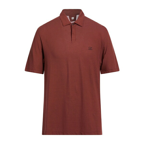 【貨物輸送無料】 シーピーカンパニー メンズ プルオーバー トップス Polo shirts Brown