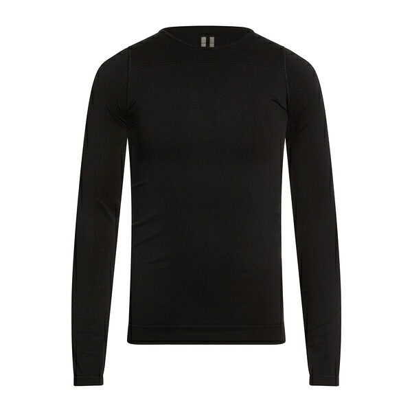 【貨物輸送無料】 リックオウエンス メンズ プルオーバー トップス T-shirts Black
