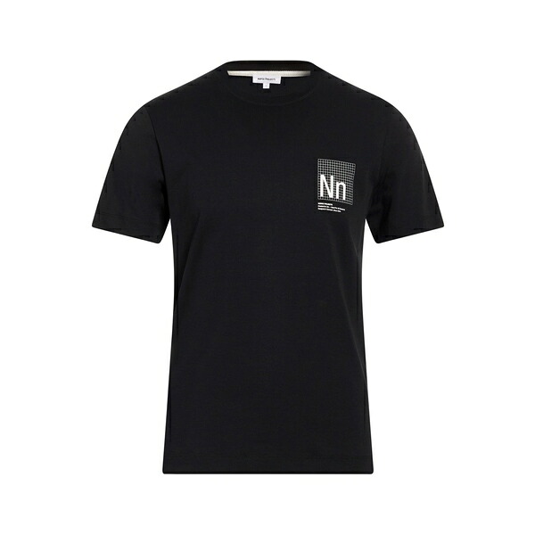 【貨物輸送無料】 北の方事業計画 メンズ プルオーバー トップス T-shirts Black