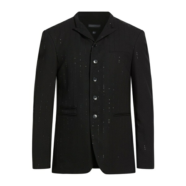 【送料無料】 ジョンバルベイトス メンズ ジャケット&ブルゾン アウター Blazers Black|asty