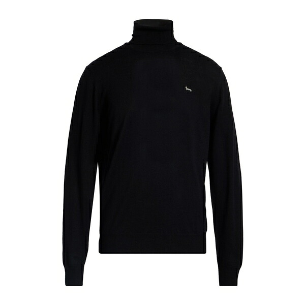 【送料無料】 ハーモント \u0026 ブレイン メンズ ニット\u0026セーター アウター Turtlenecks Black
