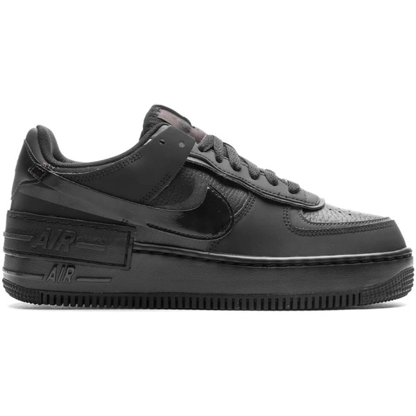 Nike ナイキ レディース スニーカー  【Nike Air Force 1 Low Shadow Triple Black (Women\u0027s)】  大いさ US_6.5(23.5糎) Black/Anthracite/Velvet Brown/Black スニーカー-レディース靴