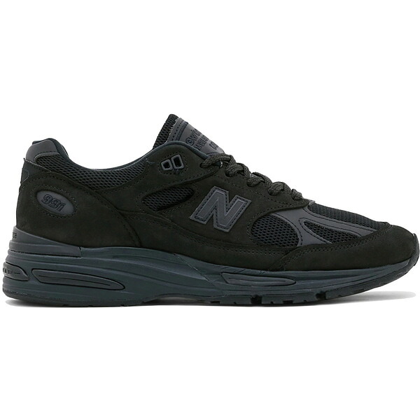 New Balance ニューバランス メンズ スニーカー 【New Balance 991v2 MiUK Dover Street Market Triple Black】 サイズ US_9.5(27.5cm) Black|asty