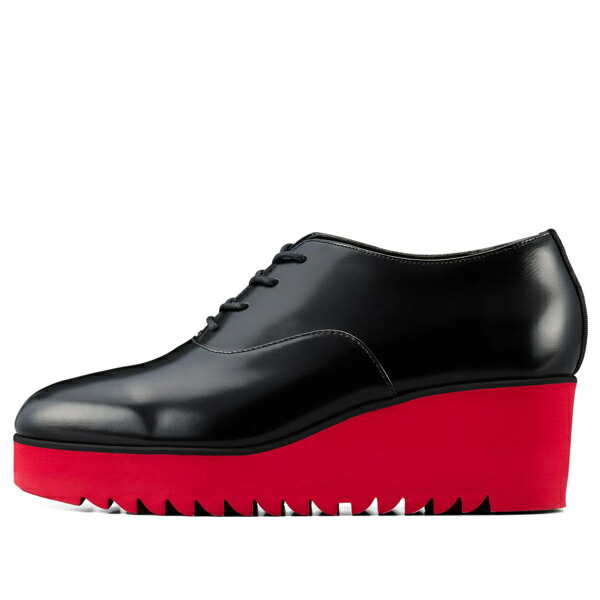 Onitsuka Tiger オニツカタイガー レディース スニーカー  【(WMNS) Onitsuka Tiger Wedge-O \u0027Black Classic Red\u0027 1182A645-001】  大きさ US_5.5(22.5糎)