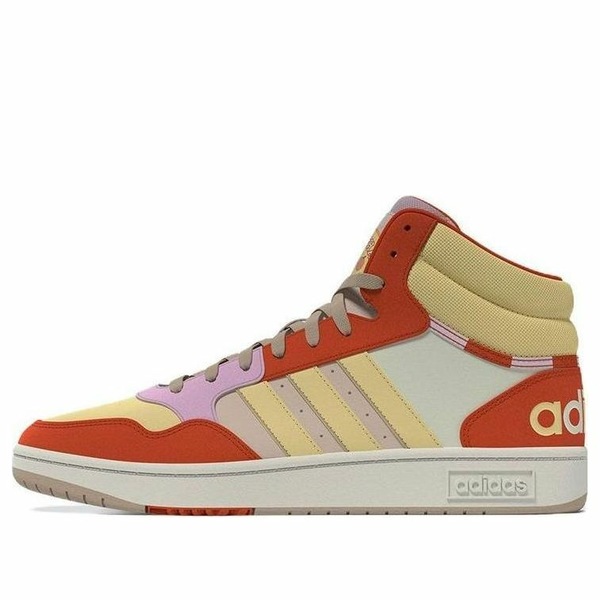 adidas アディダス レディース スニーカー 【(WMNS) adidas Hoops 3.0 MID 'Orange Yellow' FZ6573】 サイズ US_5.5(22.5cm)|asty