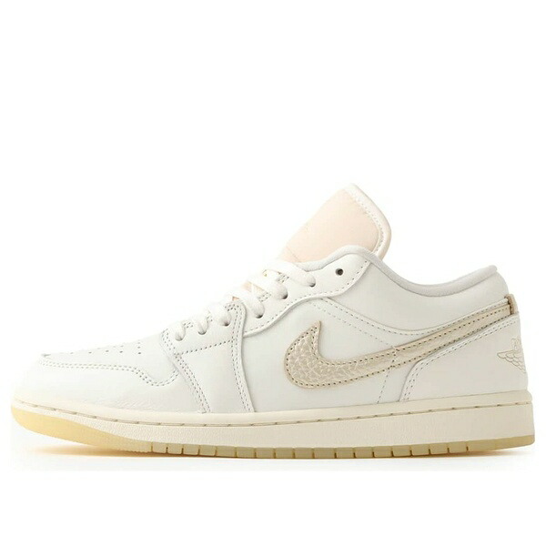 Jordan ジョーダン レディース スニーカー  【(WMNS) Air Jordan 1 Low SE \u0027Sail Pale Ivory Team Gold\u0027 HV5157-100】  大きさ US_9.5(26.5糎)