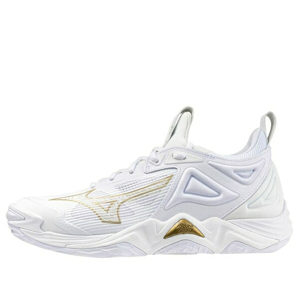 Mizuno ミズノ レディース スニーカー  【(WMNS) Mizuno Wave Momentum 3 \u0027White Gold\u0027 430320-0074】  大いさ US_W_12 レディース靴-スニーカー