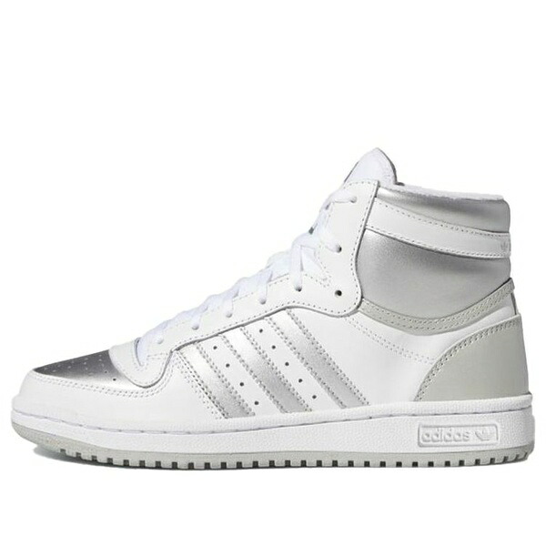 adidas アディダス レディース スニーカー  【(WMNS) adidas Top Ten Hi ilver Toe FX8524】  サイズ US_5(22.0cm)