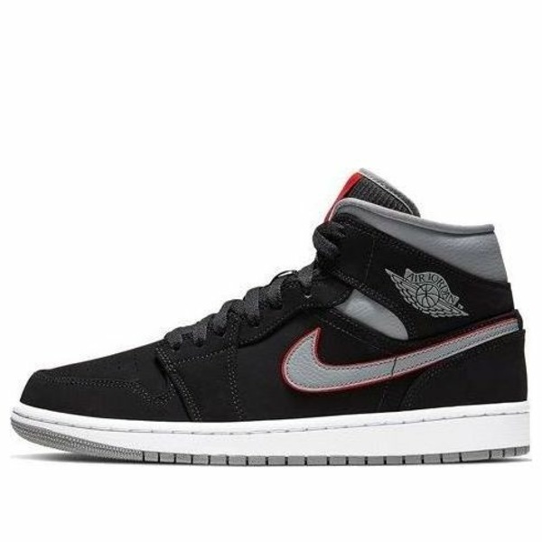 Jordan ジョーダン メンズ スニーカー  【Air Jordan 1 Mid \u0027Black Grey\u0027 554724-060】  大きさ US_11.5(29.5珊)