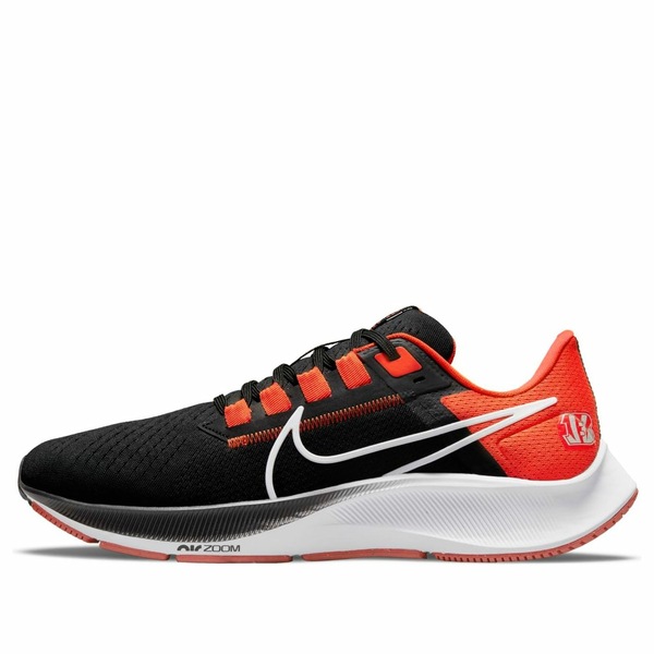 Nike ナイキ メンズ スニーカー  【Nike x NFL Air Zoom Pegasus 38 \u0027Cincinnati Bengals\u0027 DJ0807-001】  大きさ US_6.5(24.5糎)