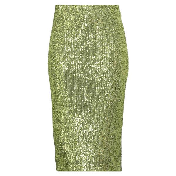 【送料無料】 ブランドユニーク レディース スカート ボトムス Midi skirts Green