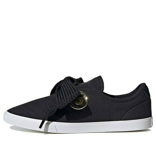 adidas アディダス レディース スニーカー Black 【(WMNS) adidas Sleek Low \u0027Black Gold Metallic\u0027 FV0741】  大きさ US_6(23.0糎)
