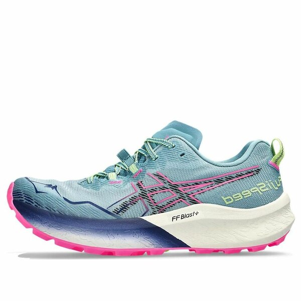 ASICS アシックス レディース スニーカー Gris Blue/Pink/White/Black 【(WMNS) ASICS Fujispeed 2 \u0027Gris Blue Pink\u0027 1012B515-400】  大きさ US_8.5(25.5珊)