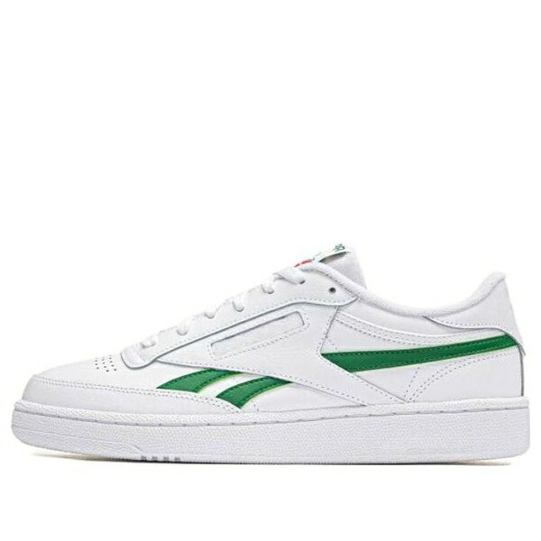 Reebok リーボック メンズ スニーカー 【Reebok Club C REVENGE 'White Green' 100032882】 サイズ US_12(30.0cm)｜asty