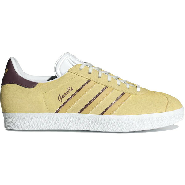 adidas アディダス レディース スニーカー  【adidas Gazelle Almost Yellow Oat (Women\u0027s)】  大きさ US_8.5(25.5糎) Almost Yellow/Oat/Maroon