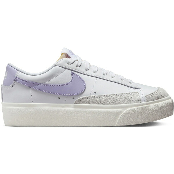 Nike ナイキ レディース スニーカー  【Nike Blazer Low Platform White Sail Lilac Bloom (Women\u0027s)】  大きさ US_9.5(26.5糎) White/Sail/Lilac Bloom