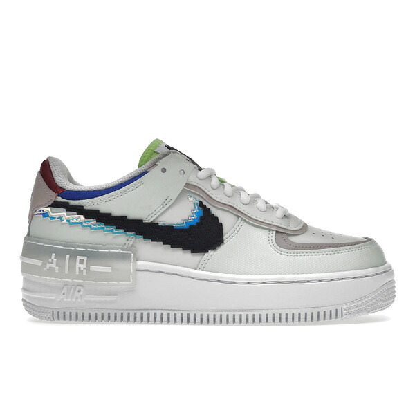 Nike ナイキ レディース スニーカー  【Nike Air Force 1 Low Shadow 8 Bit Barely Green (Women\u0027s)】  大きさ US_5(22.0糎) Barely Green/White/Platinum Violet/Black