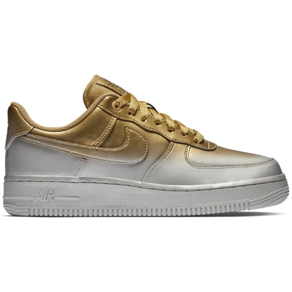 Nike ナイキ レディース スニーカー 【Nike Air Force 1 Low Gold Silver (Women's)】 サイズ US_9(26.0cm) Metallic Platinum/Metallic Gold-Flat Gold｜asty