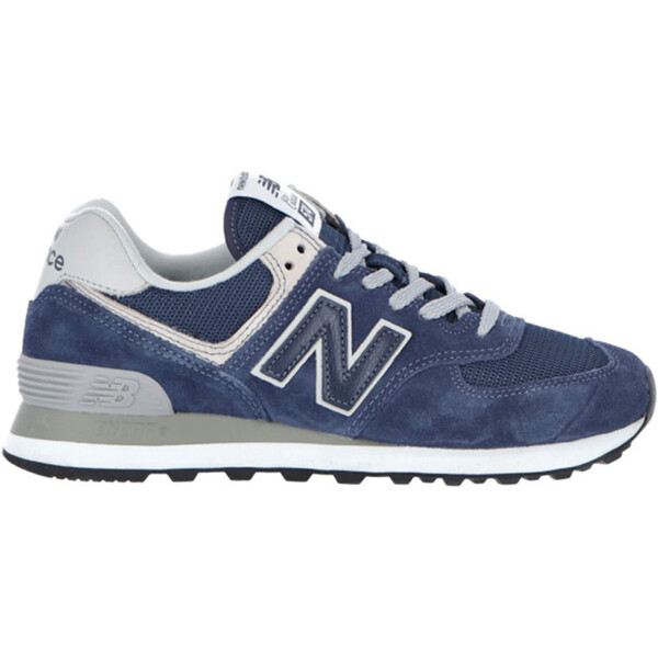 New Balance ニューバランス レディース スニーカー 【New Balance 574 Navy Grey White (Women's)】 サイズ US_6.5(23.5cm) Navy/White｜asty